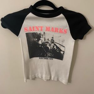 brandy melville baby tee